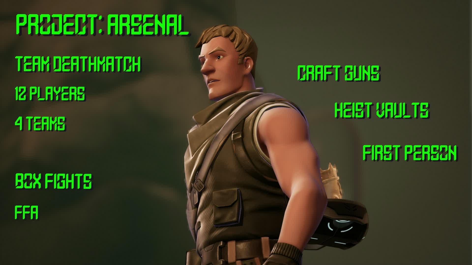 Project: Arsenal — Fortnite Creative map