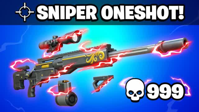 Bugi One Shot - Sniper — Fortnite Creative map cover art