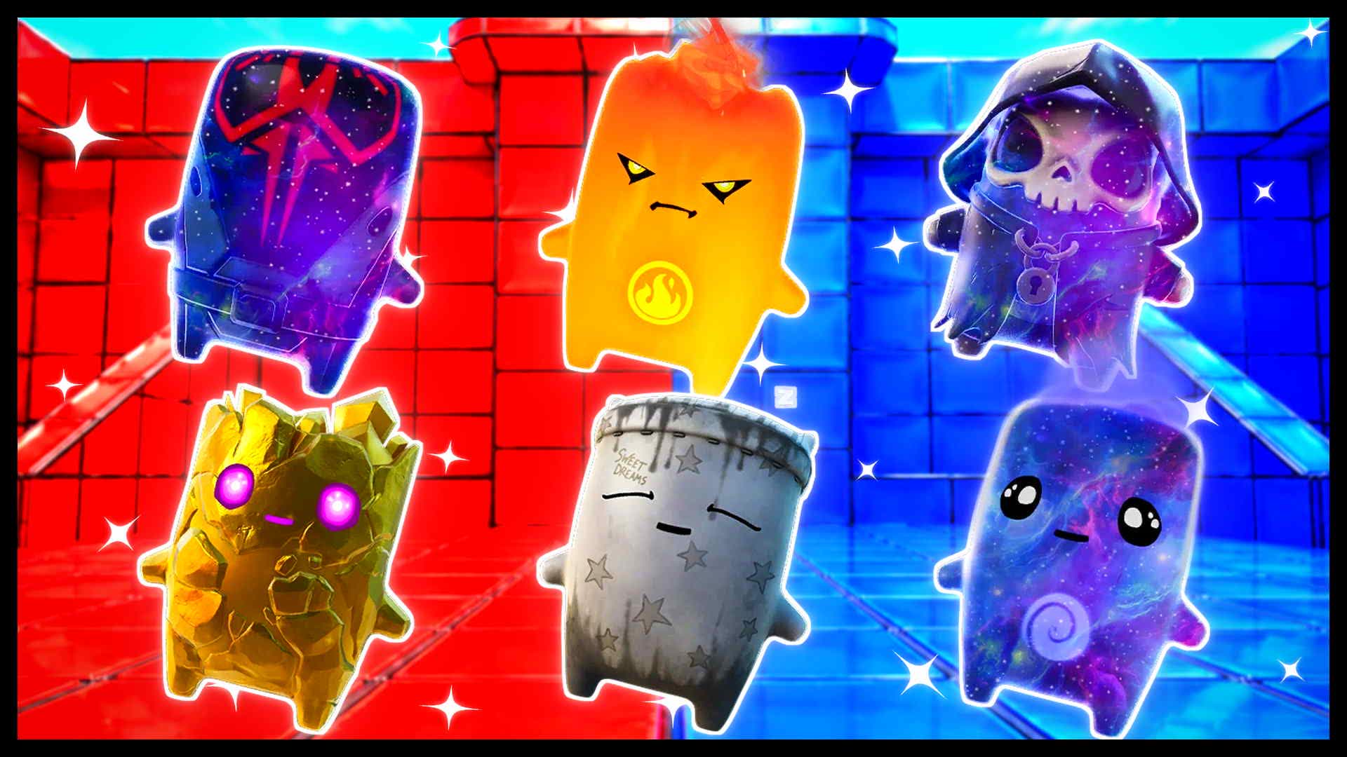 RED VS BLUE LIGHTSPEED FOCUS 🔴🔵 — Fortnite Creative map