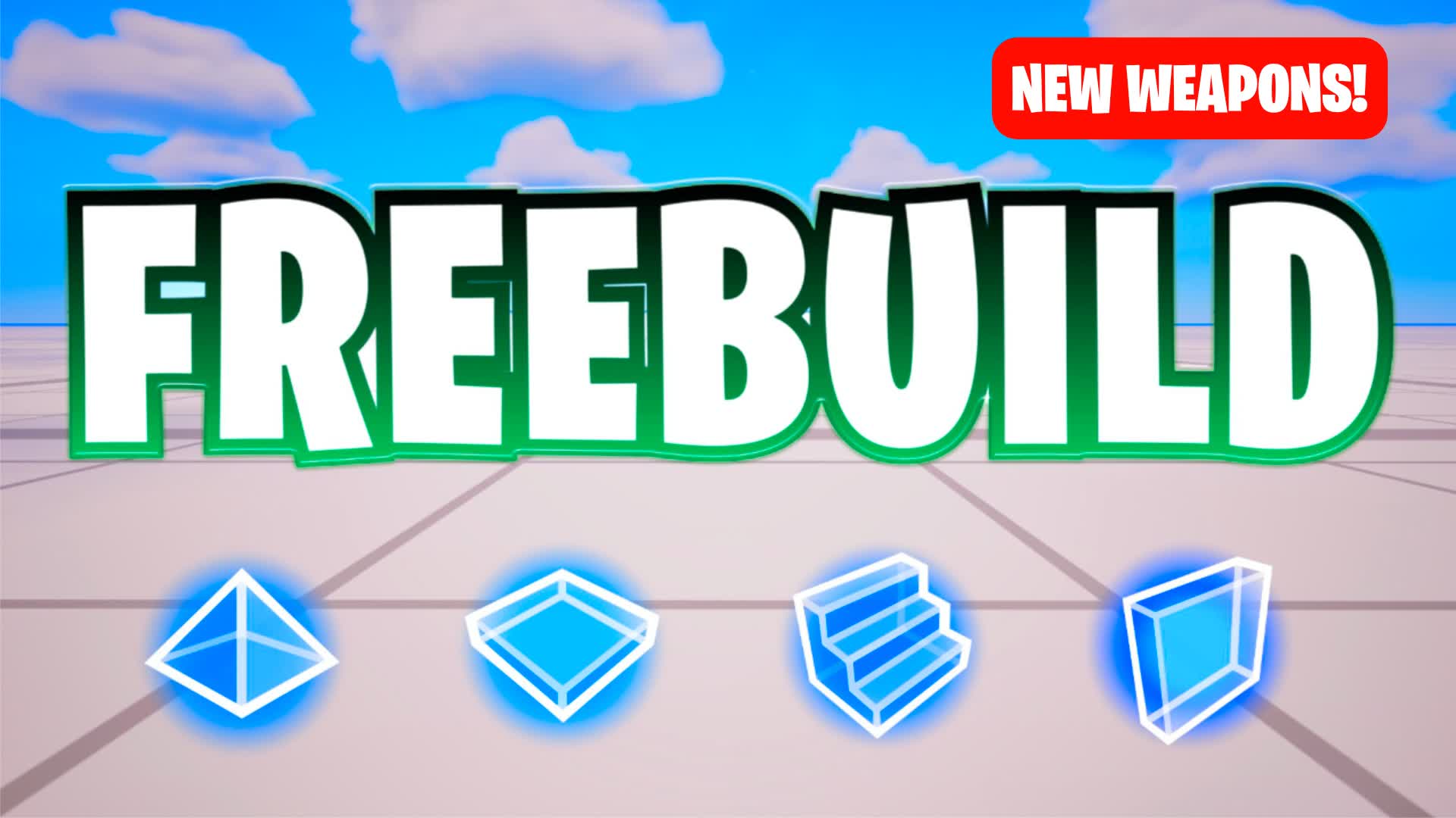 FREEBUILD Free For All [UPDATED] — Fortnite Creative map