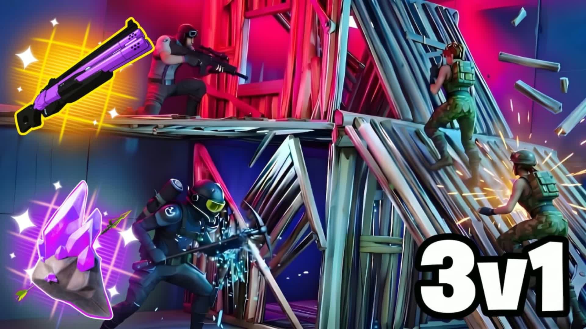 PIECE CONTROL 3V1 💥DRO — Fortnite Creative map