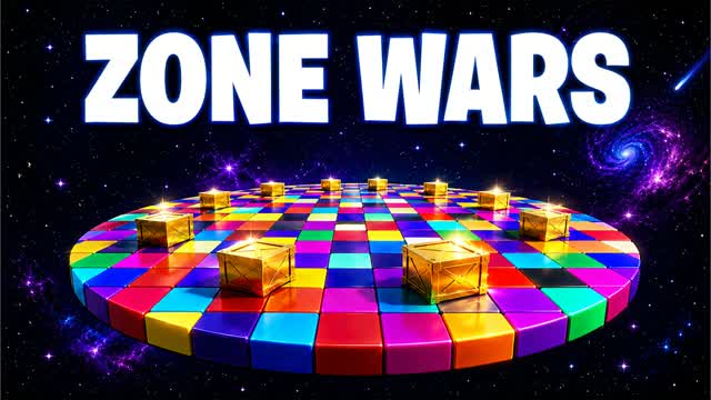 SPACE ZONE WARS🌈 — Fortnite Creative map