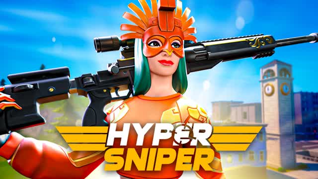 Hyper Sniper One Shot — Fortnite Creative map cover art