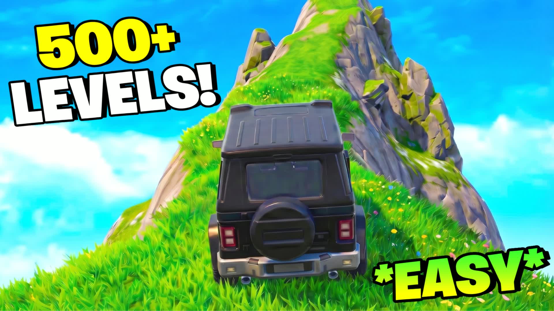 ONLY UP DRIVE-PARKOUR โ Fortnite Creative map