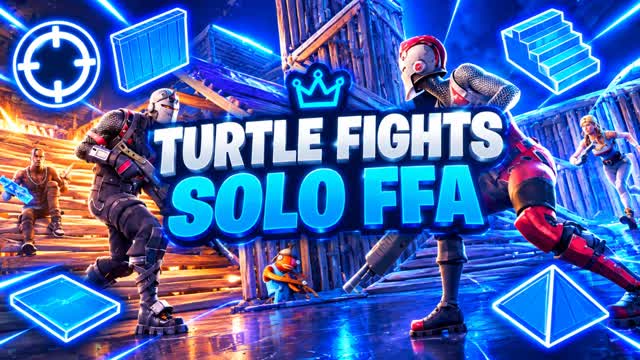 🎯Turtle Fights FFA 📦(cyb) — Fortnite Creative map