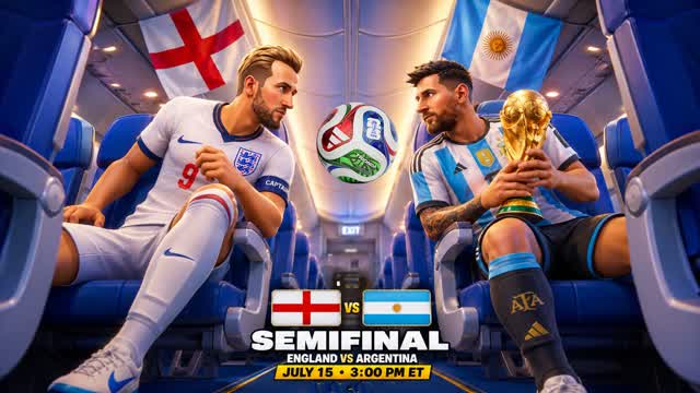 ENGLAND vs ARGENTINA SEMIFINAL WORLD CUP — Fortnite Creative map cover art
