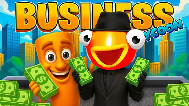 Brainrot Business Tycoon💼 — Fortnite Creative map cover art