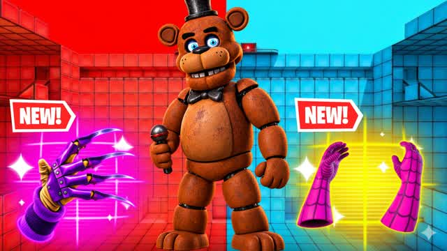RED VS BLUE HALOWEEN FNAF — Fortnite Creative map