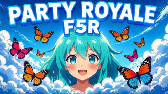 PARTY ROYALE F5R — Fortnite Creative map cover art
