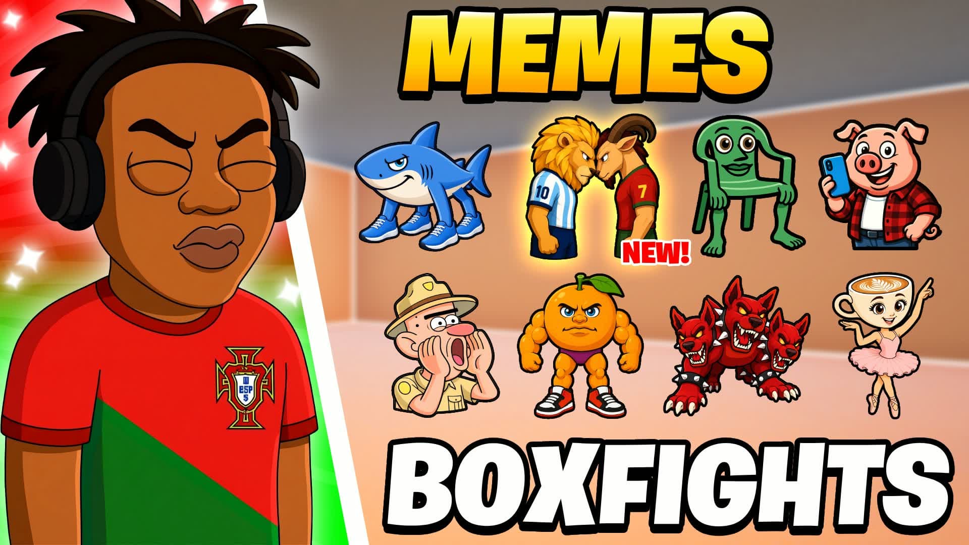 MEME BOX PVP - BOX FIGHTS (BOX) — Fortnite Creative map