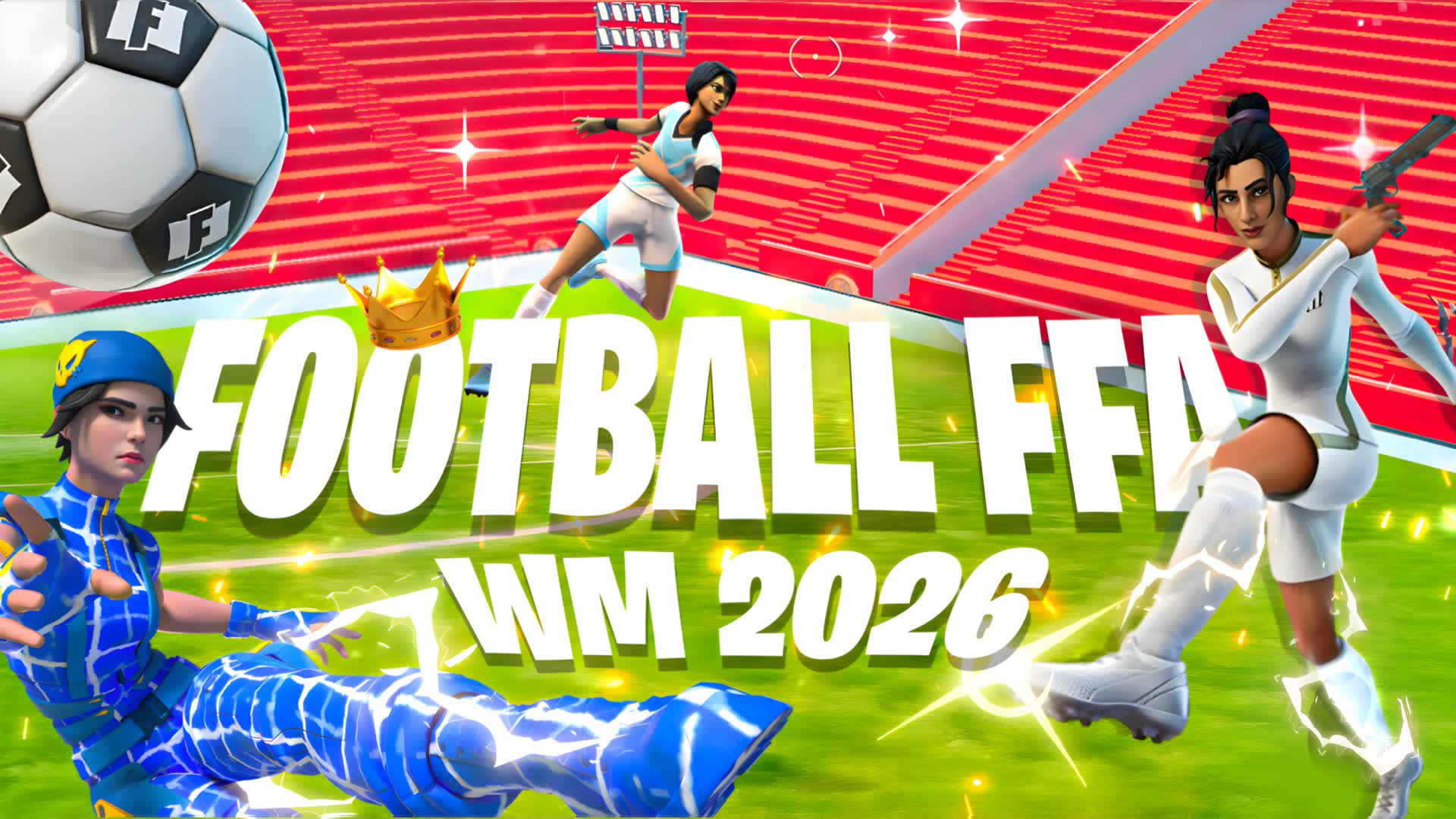 FOOTBALL FFA⚽⚽ — Fortnite Creative map