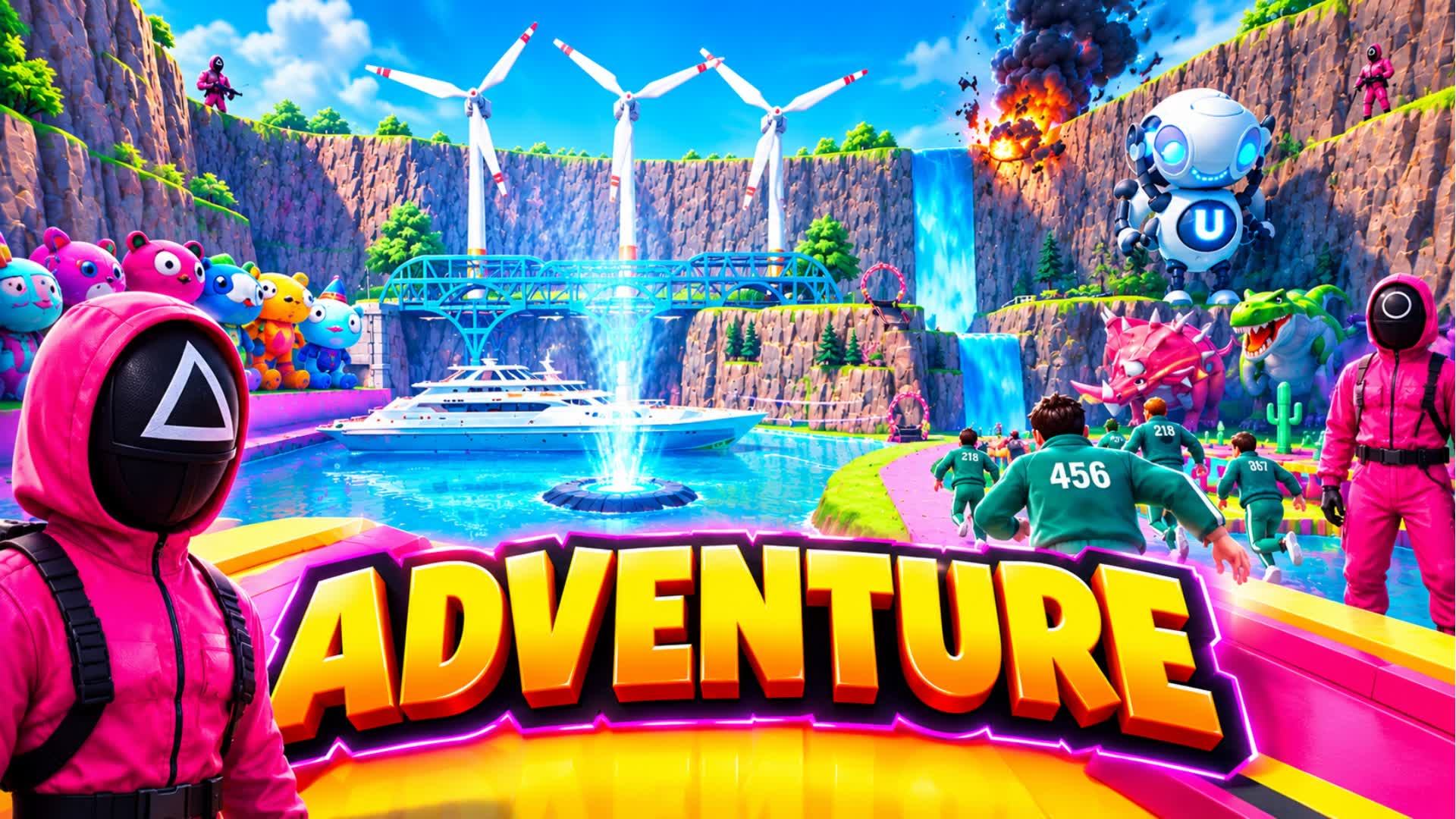 CAR FUN - ALL CARS AND WEAPONS — Fortnite Creative map