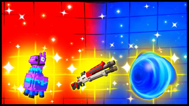 RED VS BLUE SKYWARD TRACE 🔴🔵 — Fortnite Creative map cover art