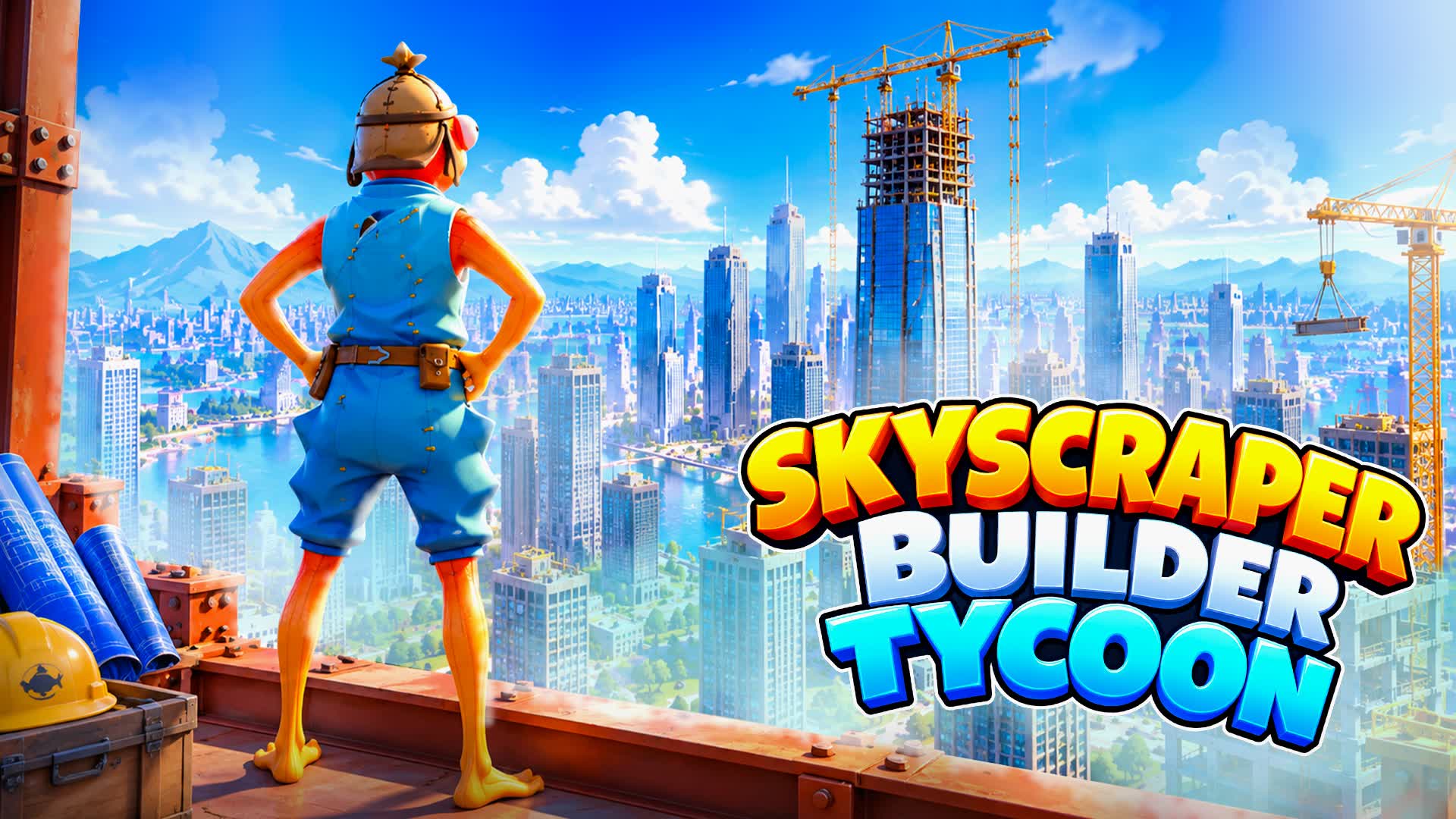 🏭Skyscraper Builder Tycoon🏙️ — Fortnite Creative map