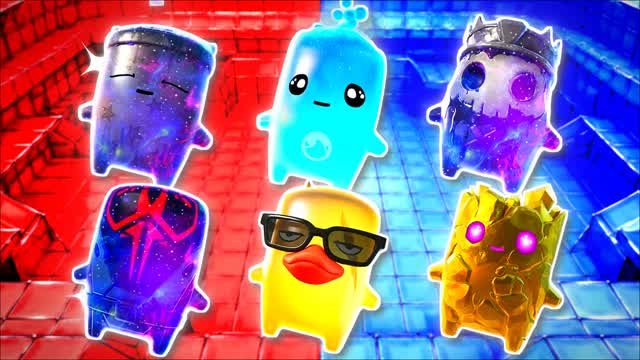 RED VS BLUE POWER SHIFT 🔴🔵 — Fortnite Creative map