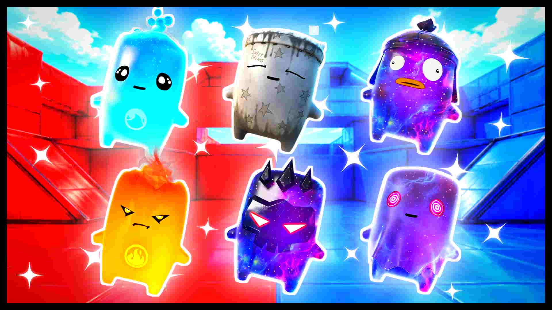 BLUE VS RED RAPID RIFT 🔵🔴 — Fortnite Creative map