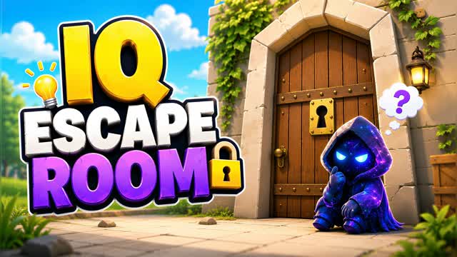 50+ ESCAPE ROOM [IQ ESCAPE] 🧠 — Fortnite Creative map