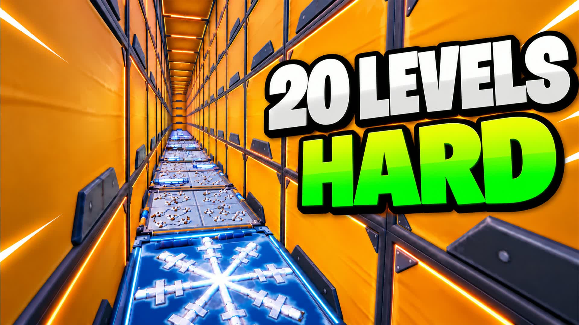 HARD PARKOUR 20 LEVEL ✨ 9679 باركور — Fortnite Creative map
