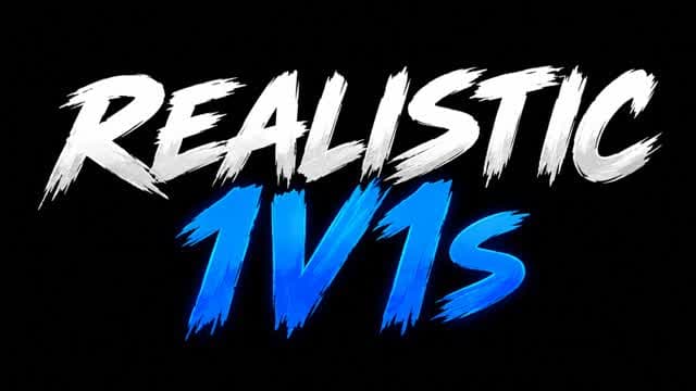 realistic 1v1s — Fortnite Creative map cover art