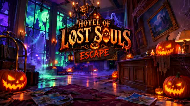 Hotel of Lost Souls - Escape — Fortnite Creative map cover art