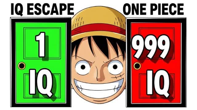 ONE PIECE 👒 IQ ESCAPE ROOM — Fortnite Creative map cover art