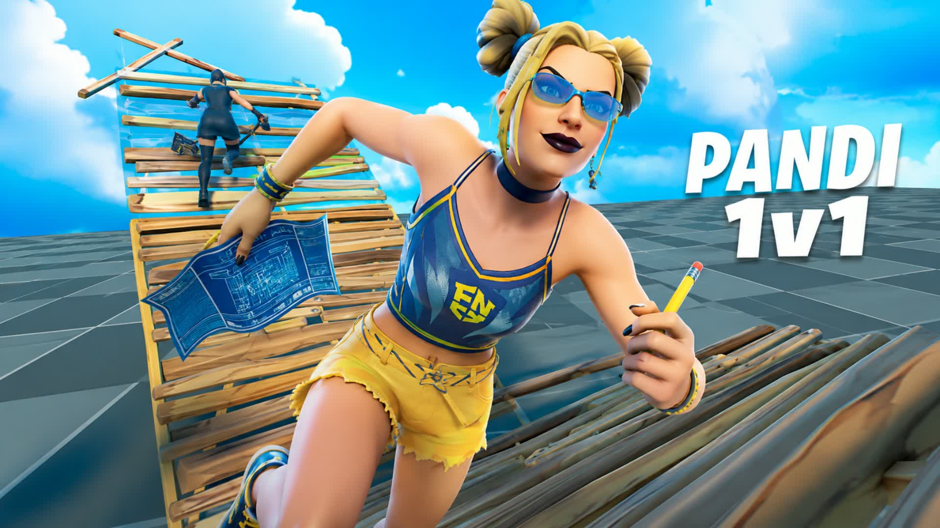 1v1 200 Pump — Fortnite Creative map