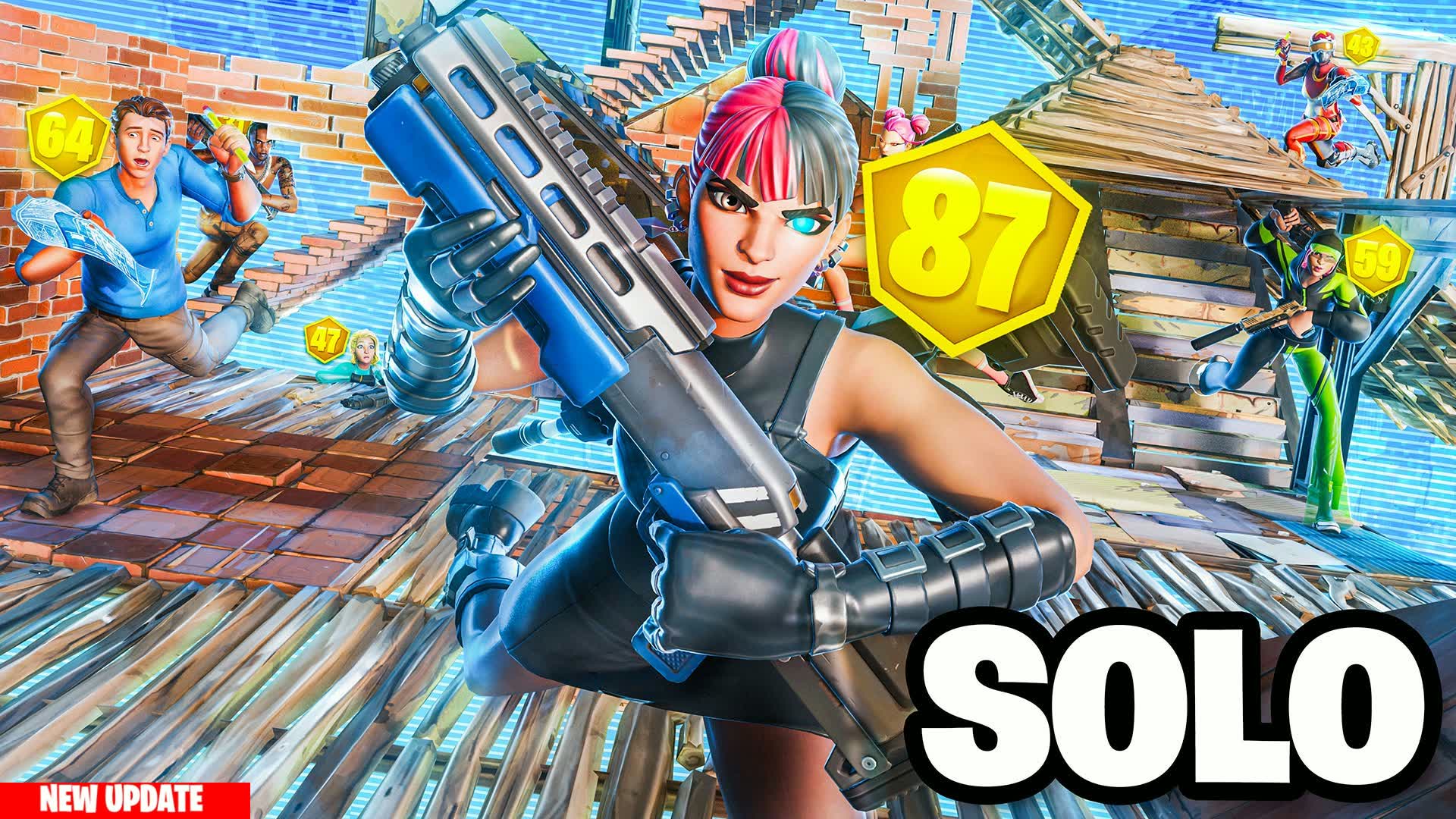 INFINITE SOLO CUP ZONE WARS — Fortnite Creative map