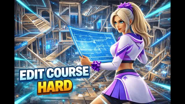 Edit Course (HARD) — Fortnite Creative map