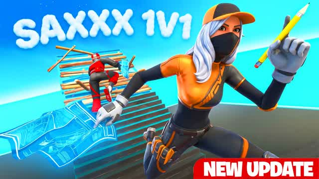 SAXXX 1V1 BUILD FIGHT — Fortnite Creative map