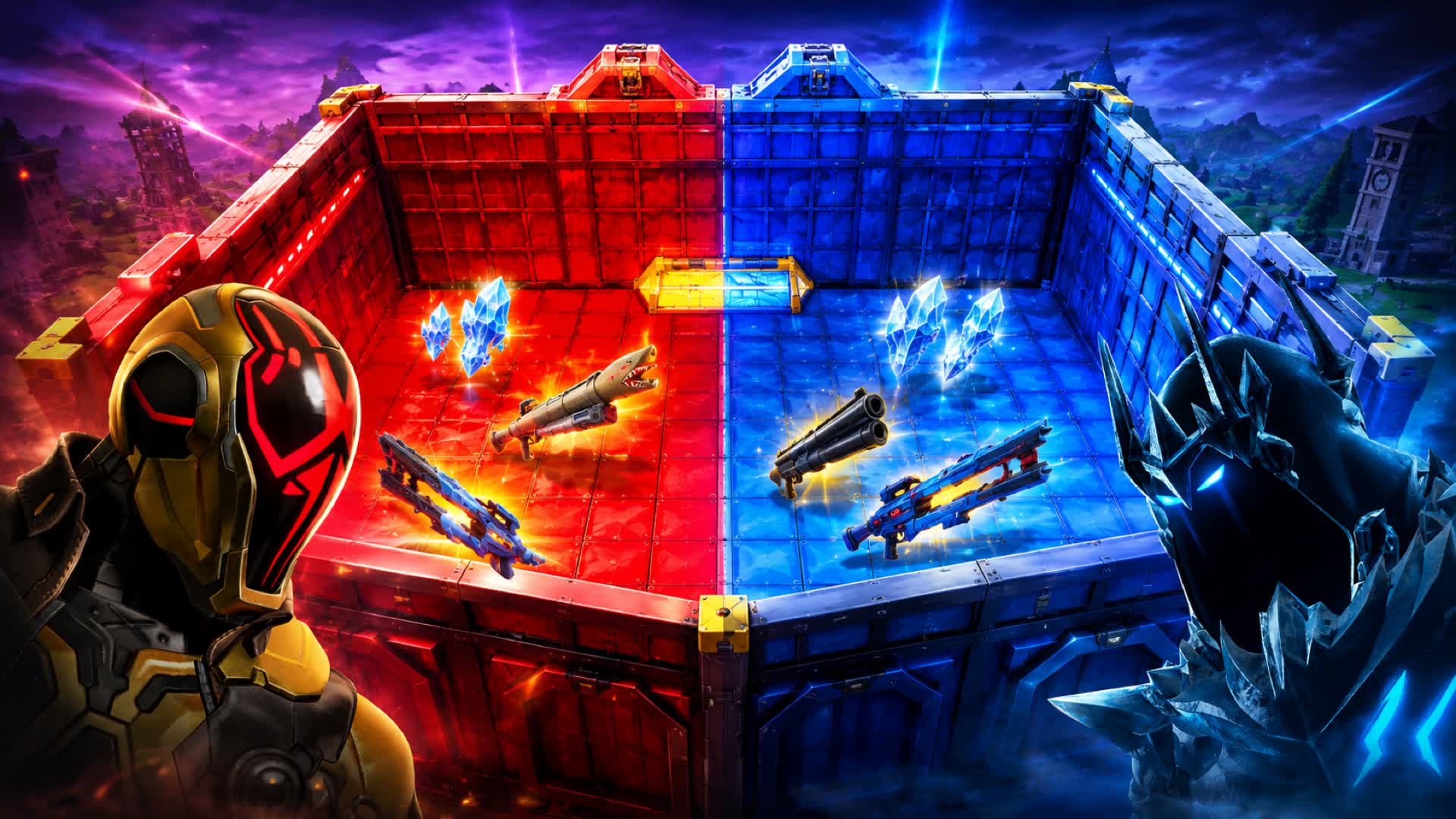RED VS BLUE GAMES II — Fortnite Creative map