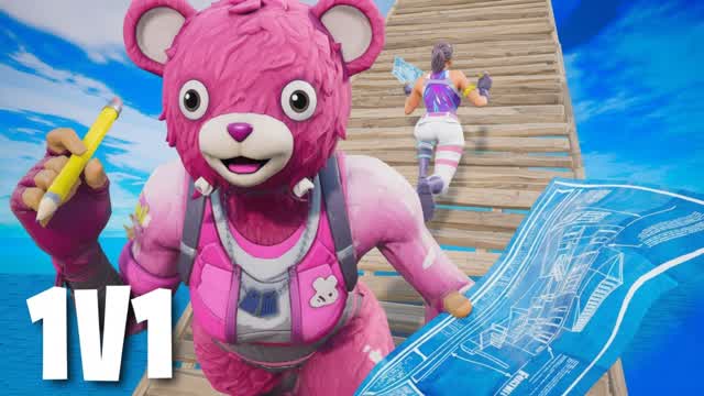 1V1 BUILDFIGHT MINIMALIST — Fortnite Creative map