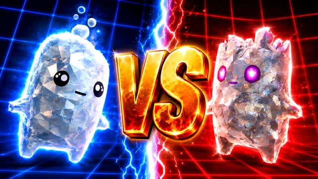 OREN RED VS BLUE 🔴🔵 — Fortnite Creative map