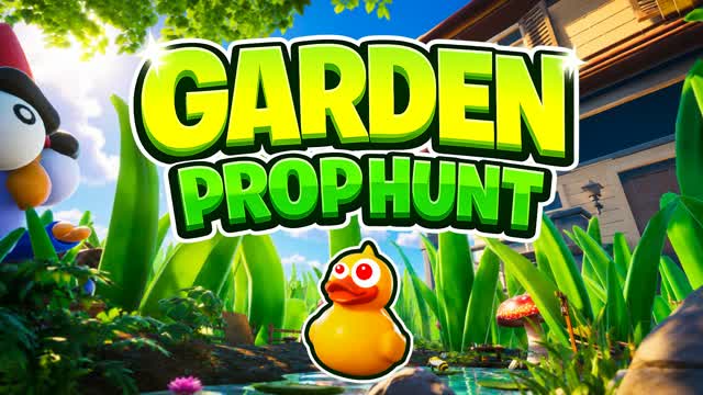 GARDEN PROP HUNT 🌱 — Fortnite Creative map