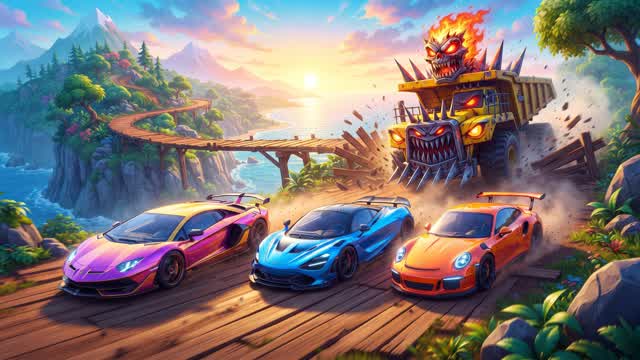 Apex Smash Run 🏎️ — Fortnite Creative map cover art