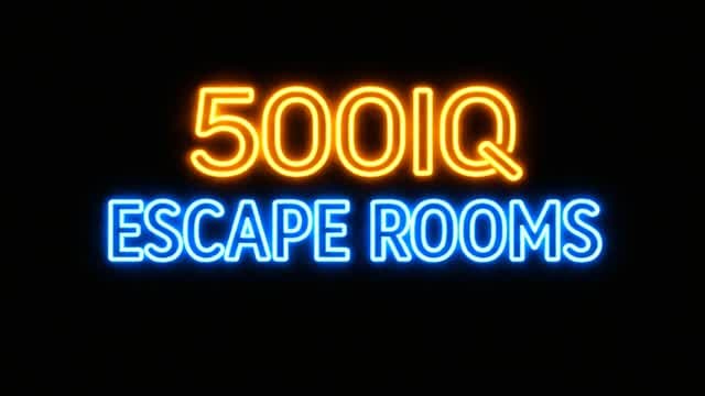 500 IQ ESCAPE ROOMS — Fortnite Creative map cover art