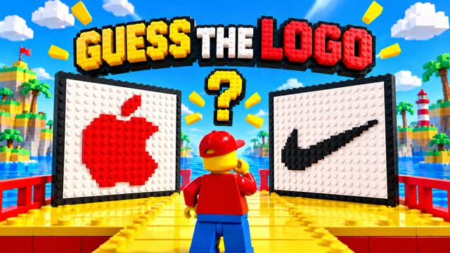 GUESS THE LOGO OBBY DEATHRUN PARKOUR — Fortnite Creative map cover art