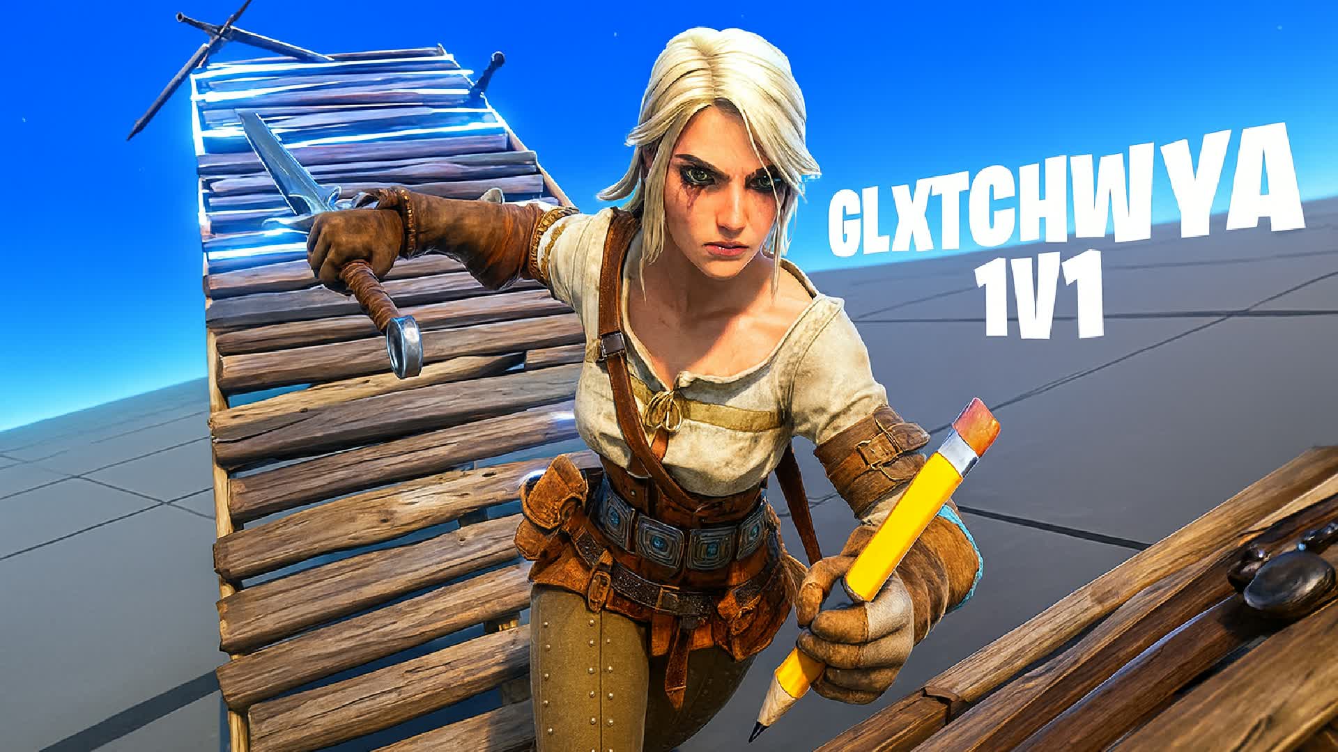 Glxtch 1v1 Build Fights (200 Pumps) — Fortnite Creative map