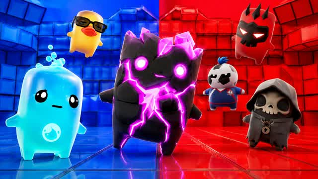 RED VS BLUE SPEEDFIRE 🔴🔵 — Fortnite Creative map cover art