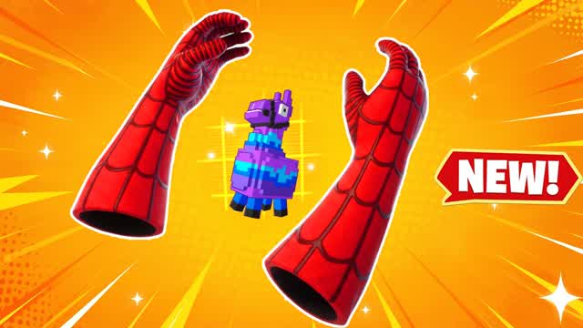 SPIDER-MAN RED VS BLUE NITRO 🔴🔵 — Fortnite Creative map