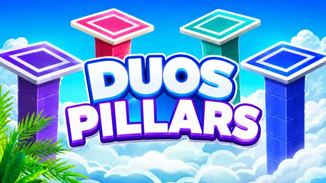 PILLARS DUOS WARS START B — Fortnite Creative map cover art