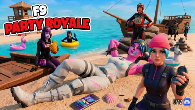 F9 PARTY ROYAL 2.0 — Fortnite Creative map