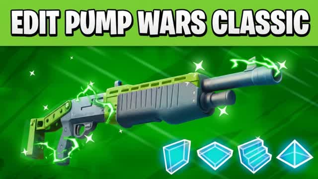 edit pump wars classic — Fortnite Creative map cover art