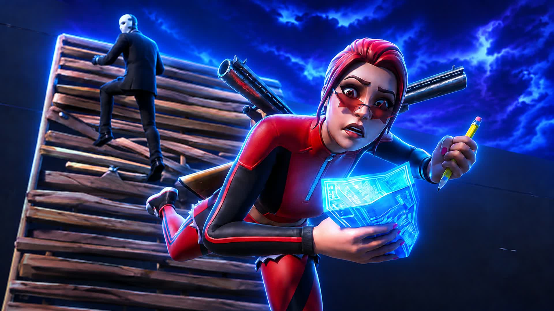 1v1 BUILD FIGHT ALL GUNS — Fortnite Creative map