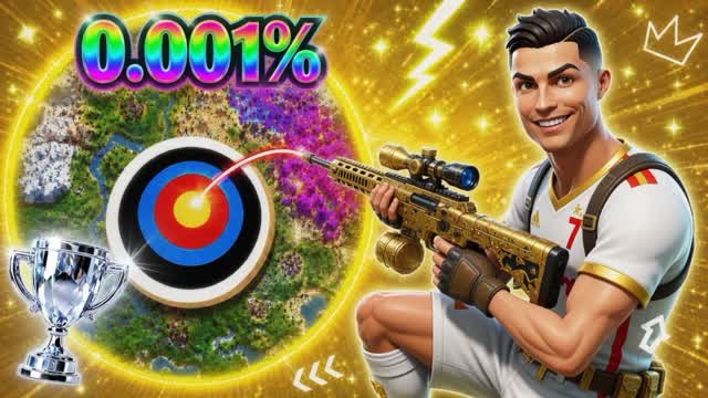 CR SHOT🎯👑 — Fortnite Creative map cover art