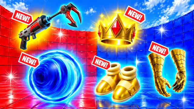 RED VS BLUE CHAMPIONS 🏆🔥 — Fortnite Creative map