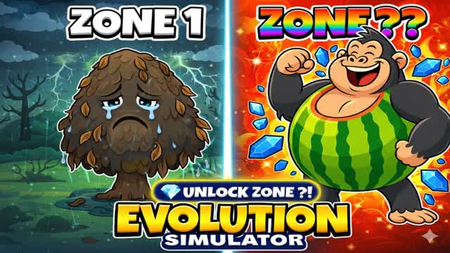 EVOLUTION SIMULATOR 🔥 — Fortnite Creative map cover art