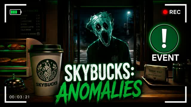 Scary Skybucks Kiosk: Anomalies — Fortnite Creative map cover art