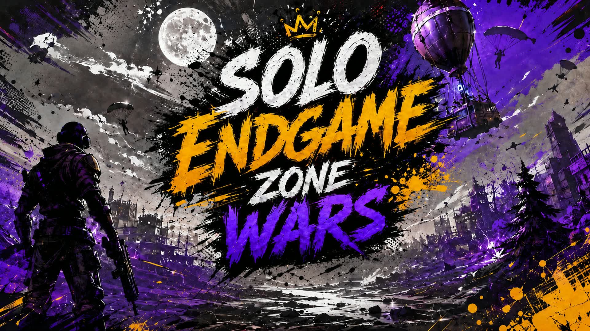SOLO ENDGAME ZONE WARS — Fortnite Creative map