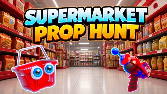 PROP HUNT SUPERMARKET 🛒 ADVENTURE — Fortnite Creative map