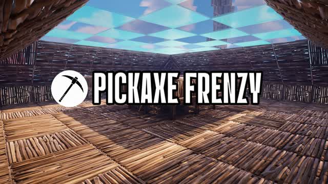PICKAXE FRENZY — Fortnite Creative map cover art